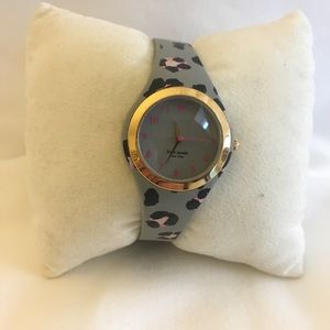 Kate Spade patterned watch